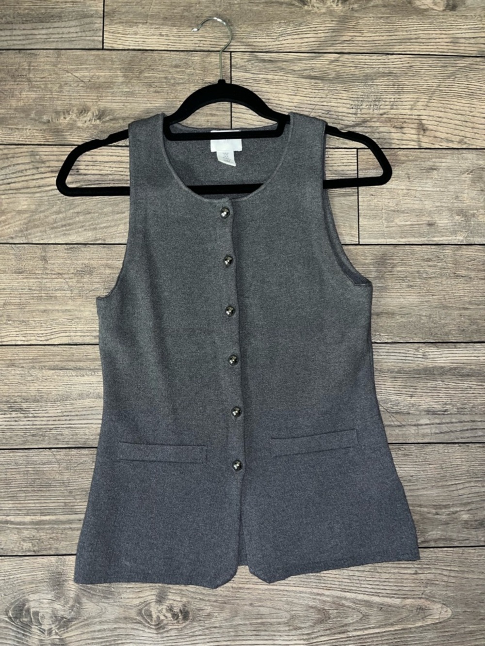 H&M Lightweight Crewneck Sweater in Heather Gray